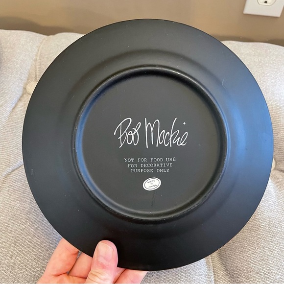 Vintage Bob Mackie Plate set of three - Picture 9 of 13